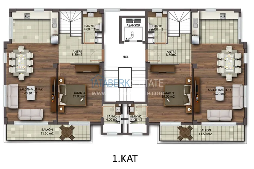 Buy cheap New investment project of a luxurious residential complex in Konakli 5 