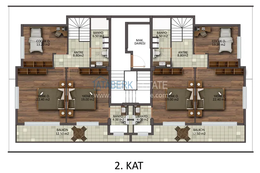 Buy cheap New investment project of a luxurious residential complex in Konakli 6 