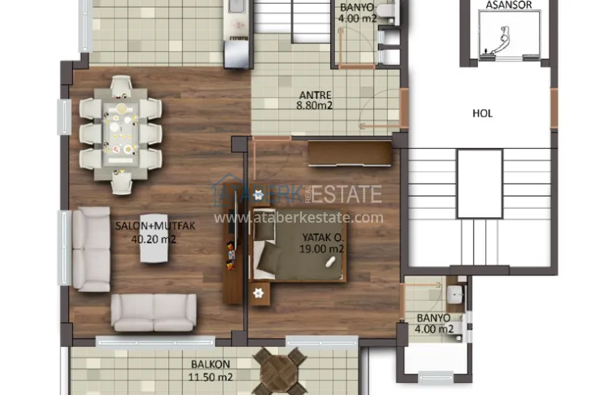 Buy cheap New investment project of a luxurious residential complex in Konakli 7 