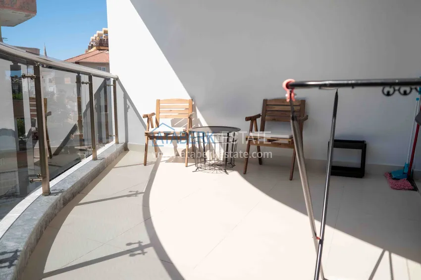 Purchase Two bedroom apartment for rent in the center of Alanya near Cleopatra beach A14 42 