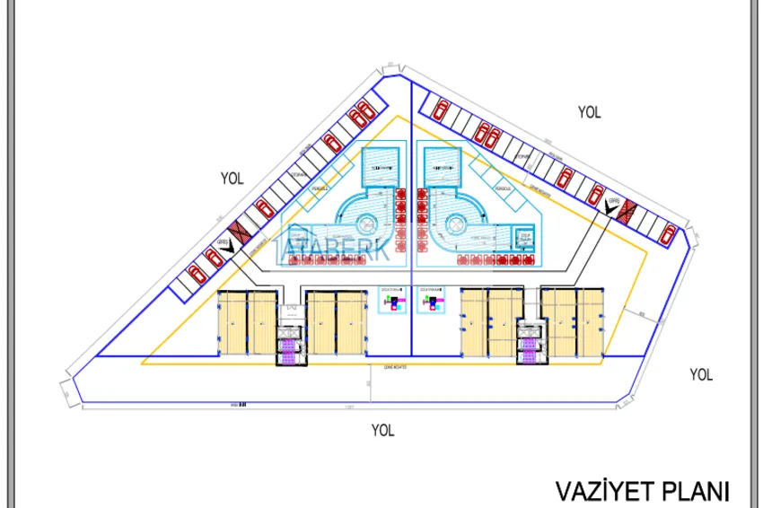 Buy cheap New investment project of a multi-apartment residential complex in Mahmutlar 1 