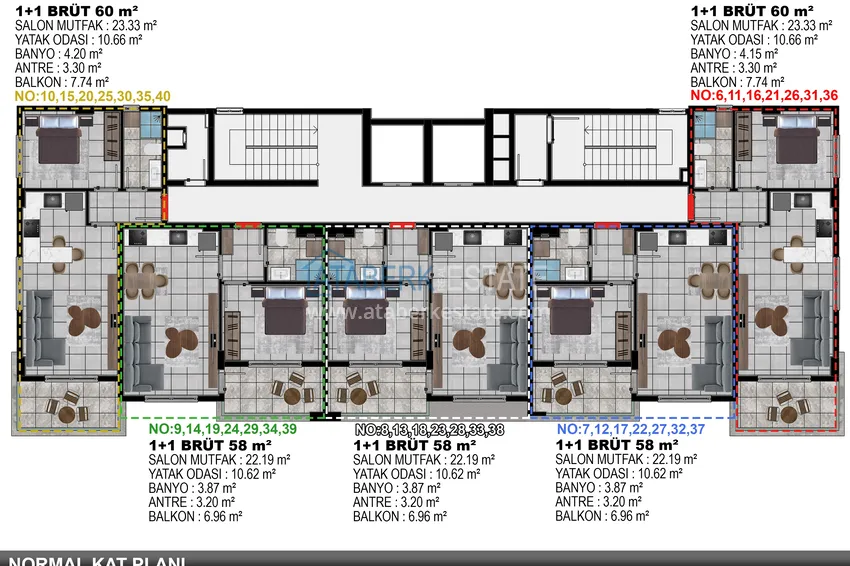 Buy cheap Apartments from a developer in Alanya - a new luxury residential complex in Tosmur 1 