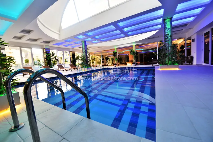 Furnished apartment in Mahmutlar in a high – comfort complex 9 