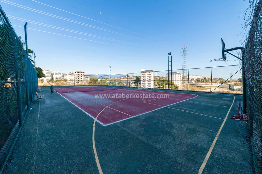 Furnished studio apartment for rent in Avsallar in a complex with rich C81 infrastructure  18 