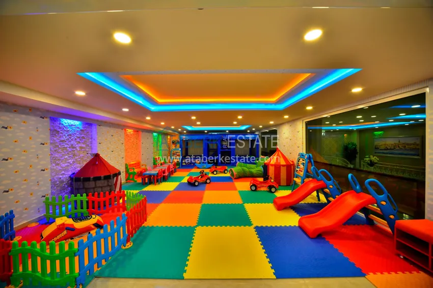 Furnished apartment in Mahmutlar in a high – comfort complex 11 