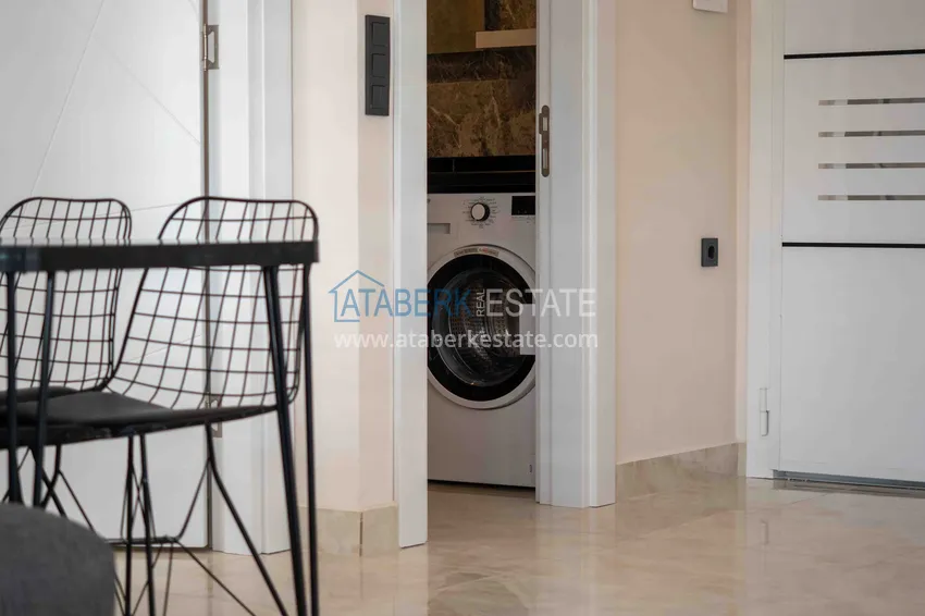 Purchase  Three-room apartment for rent in the center of Alanya, Cleopatra A-13 beach area 12 