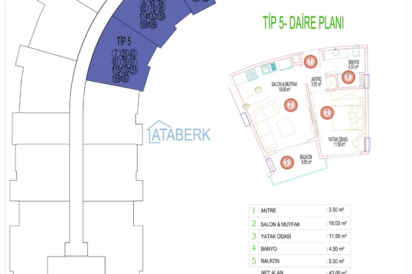 Buy cheap Luxury project of a modern residential complex from the largest developer 9 