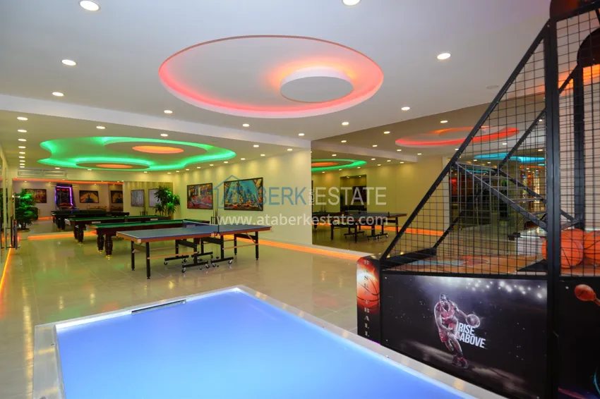 Furnished apartment in Mahmutlar in a high – comfort complex 12 