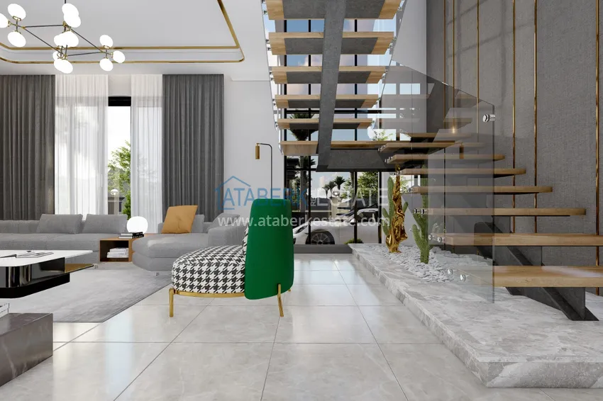 Purchase A new project of luxury villas in the Konakli area at the excavation stage 3 