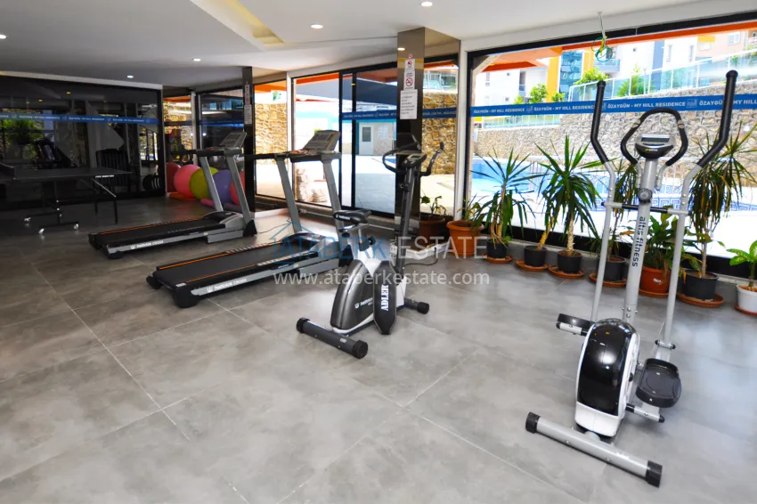 Furnished apartment for rent in Tosmur in a complex with excellent infrastructure No. 21 14 