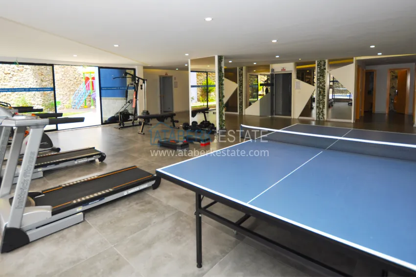 Furnished apartment for rent in Tosmur in a complex with excellent infrastructure No. 21 15 