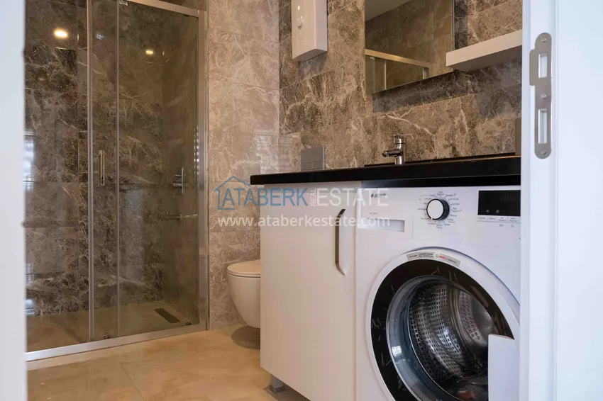 Purchase  Three-room apartment for rent in the center of Alanya, Cleopatra A-13 beach area 15 