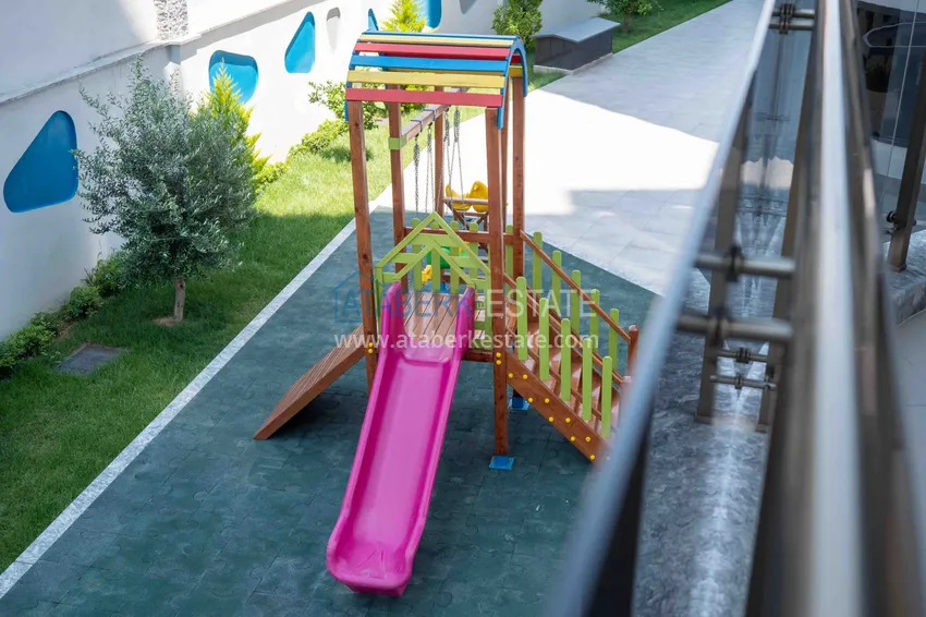 Purchase  Three-room apartment for rent in the center of Alanya, Cleopatra A-13 beach area 18 