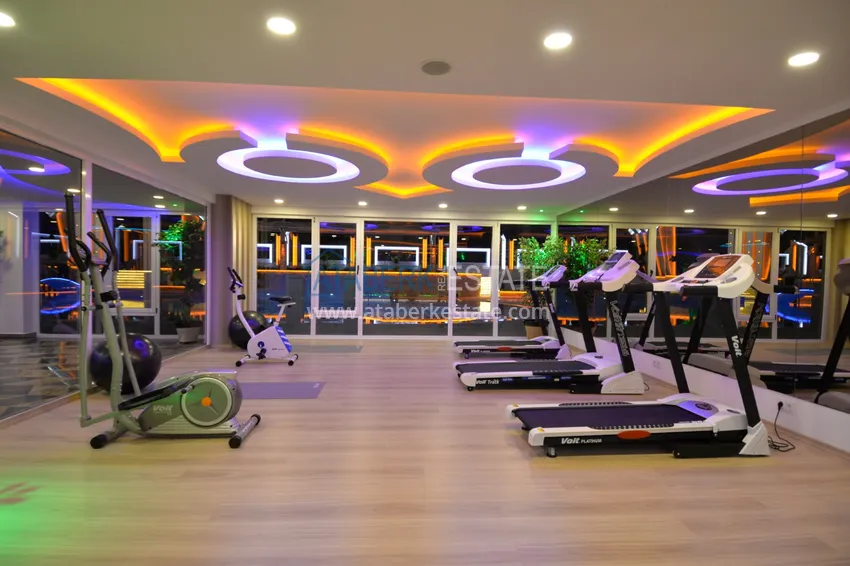 Furnished apartment in Mahmutlar in a high – comfort complex 18 