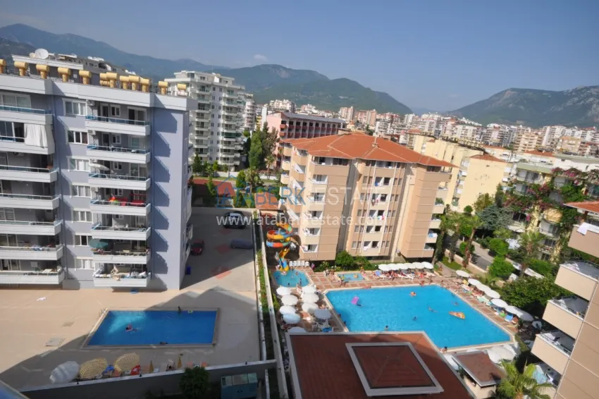 Purchase Duplex penthouse in Tosmur is spacious with furniture and sea view 22