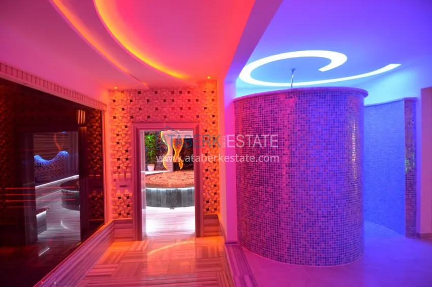 Furnished apartment in Mahmutlar in a high – comfort complex 21 