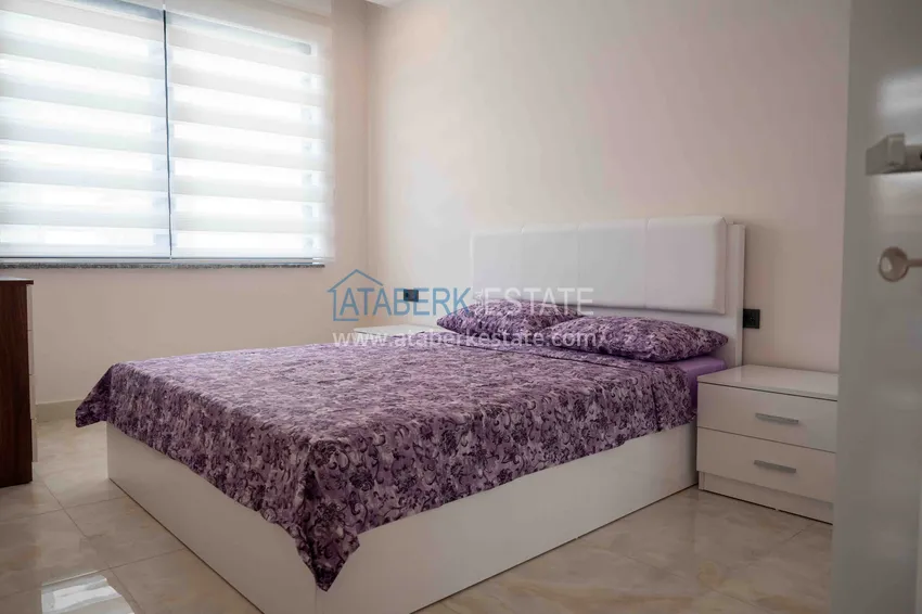 Purchase  Three-room apartment for rent in the center of Alanya, Cleopatra A-13 beach area 21 