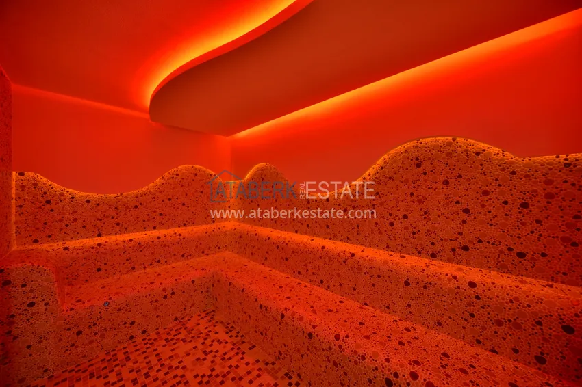 Furnished apartment in Mahmutlar in a high – comfort complex 23 