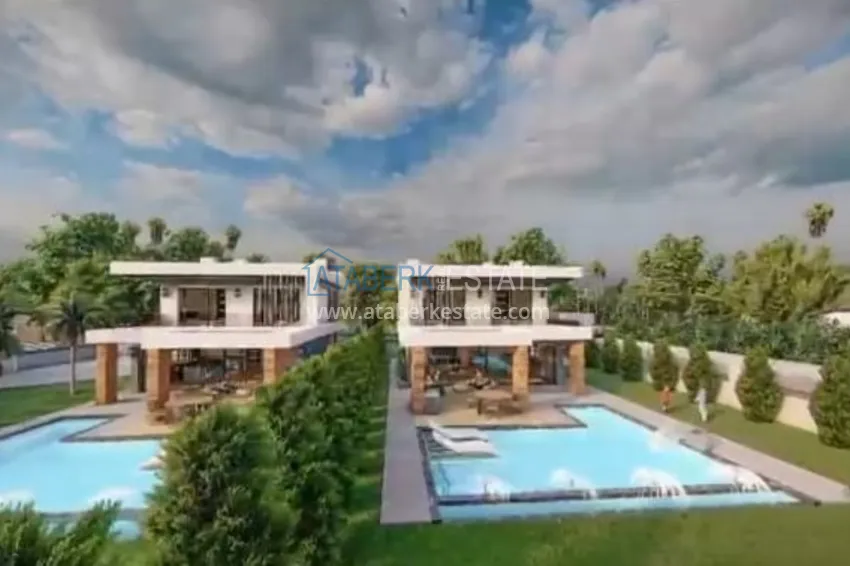 Villas in Kemer, Camyuva district near the sea from the developer 1 