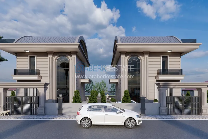 A new project of luxury villas in the Konakli area at the excavation stage 2 