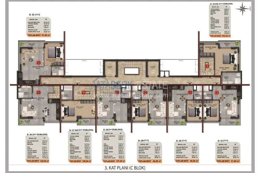 Buy cheap Apartments from a developer with installments in Alanya - a comfort-class complex in the Oba area 11