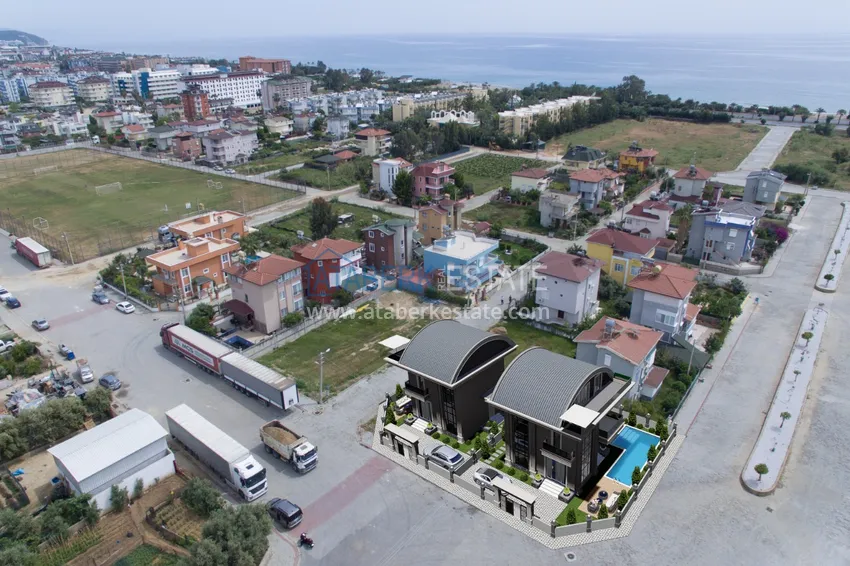 A new project of luxury villas in the Konakli area at the excavation stage 4 