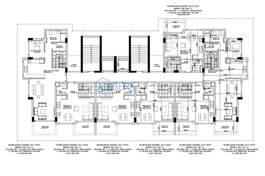 Buy cheap A new residential complex in the comfort segment with rich infrastructure in Alanya, Avsallar district 3 