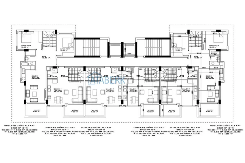 Buy cheap A new residential complex in the comfort segment with rich infrastructure in Alanya, Avsallar district 6 