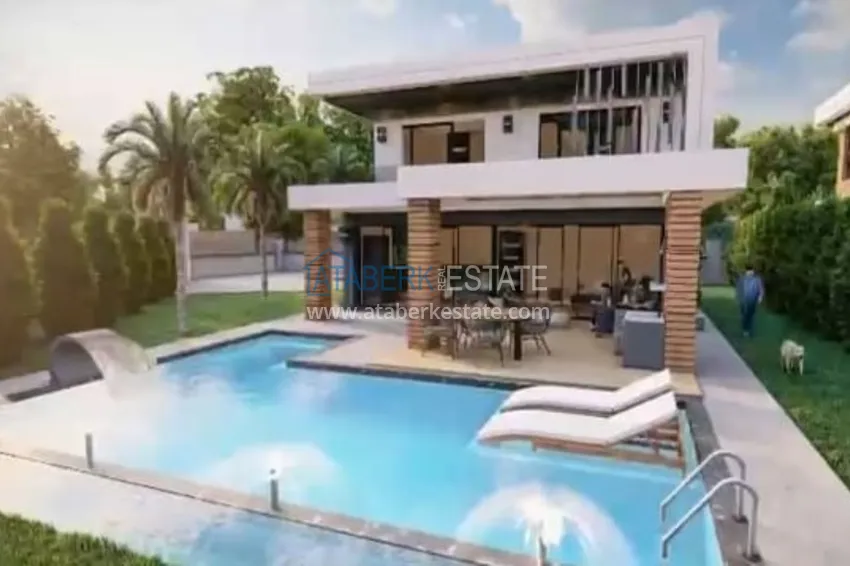 Villas in Kemer, Camyuva district near the sea from the developer 5 
