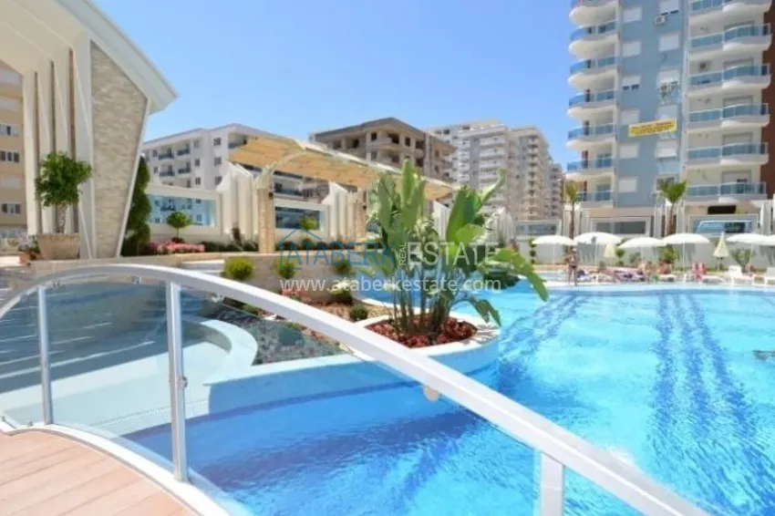 Furnished apartment in Mahmutlar in a high – comfort complex 5 