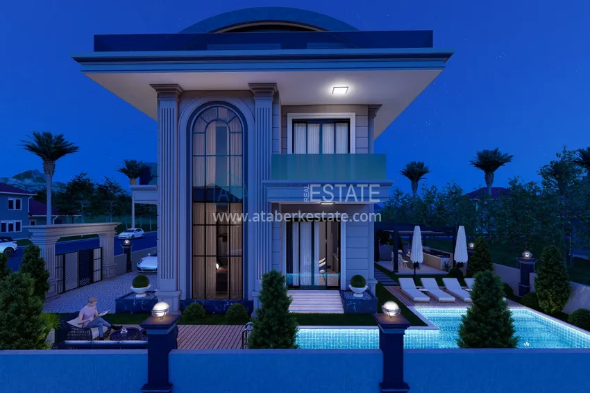 A new project of luxury villas in the Konakli area at the excavation stage 7 