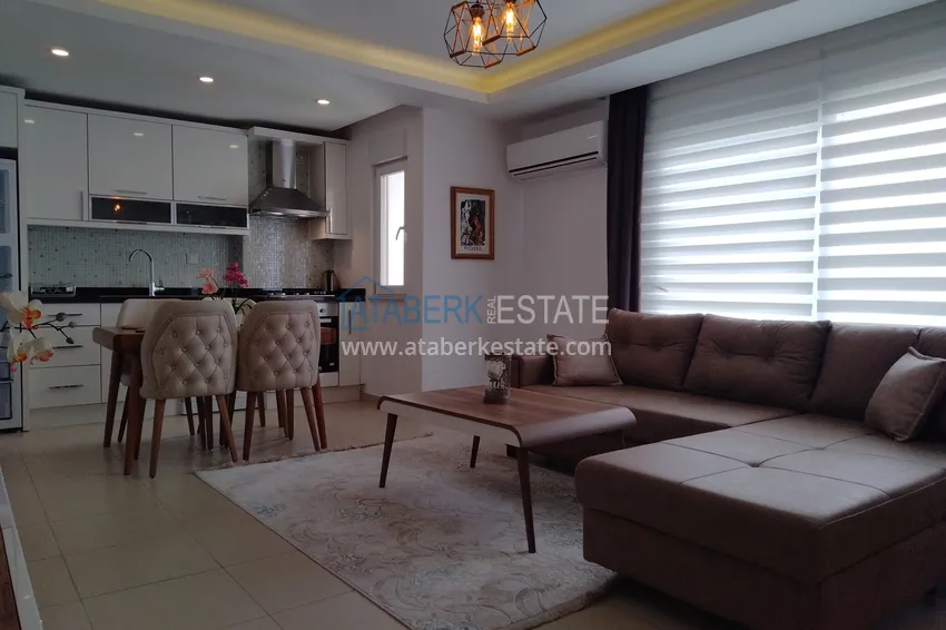 Purchase  Furnished studio apartment for rent in Avsallar in a complex with rich C81 infrastructure  14 