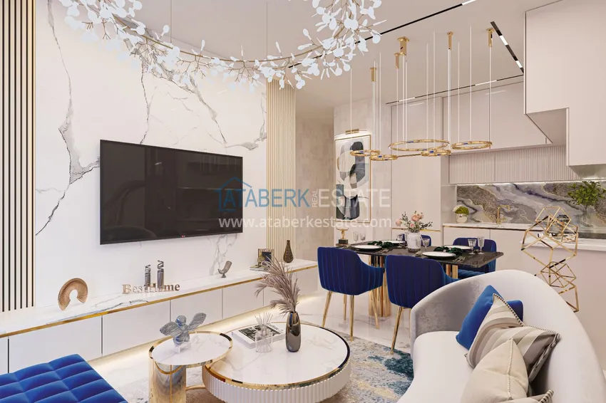 Purchase  New residential complex in the center of Alanya - Keykubat beach area 8 