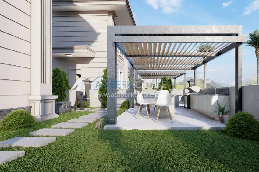 A new project of luxury villas in the Konakli area at the excavation stage 9 