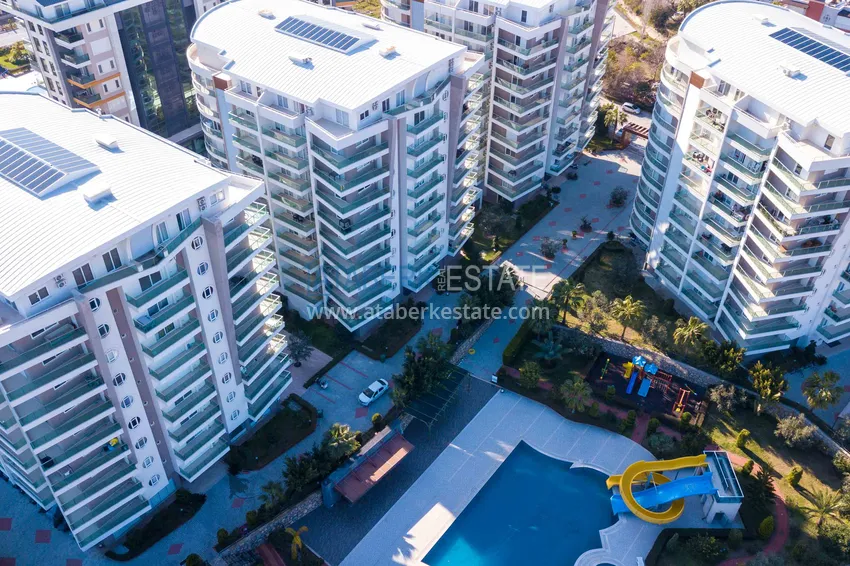 Furnished studio apartment for rent in Avsallar in a complex with rich C81 infrastructure  10 