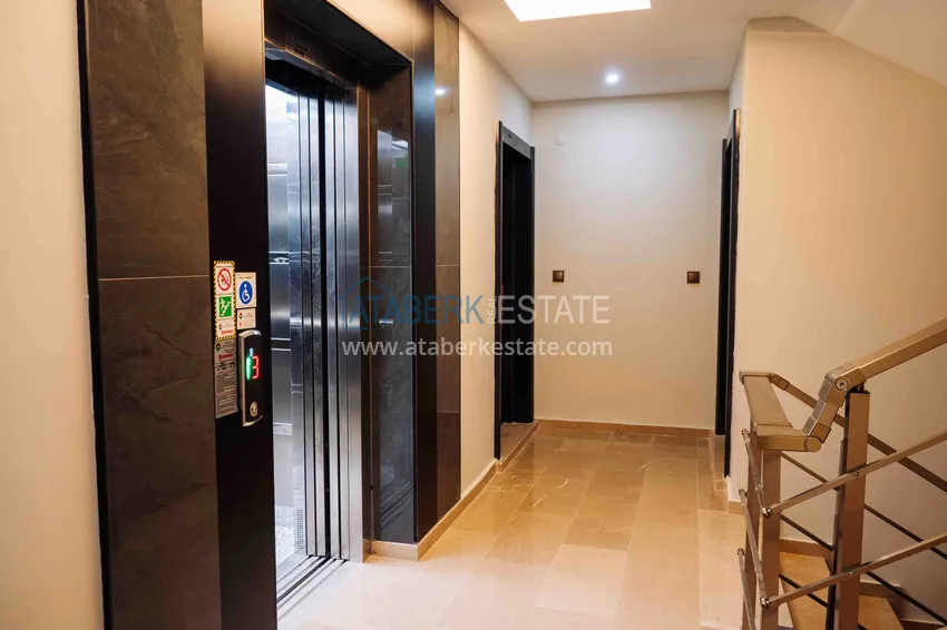 Apartment for rent in Alanya Cleopatra beach area in a complex with swimming pool No. 10 12 