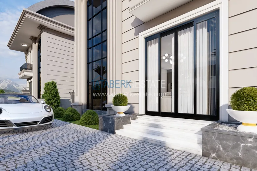 A new project of luxury villas in the Konakli area at the excavation stage 10 