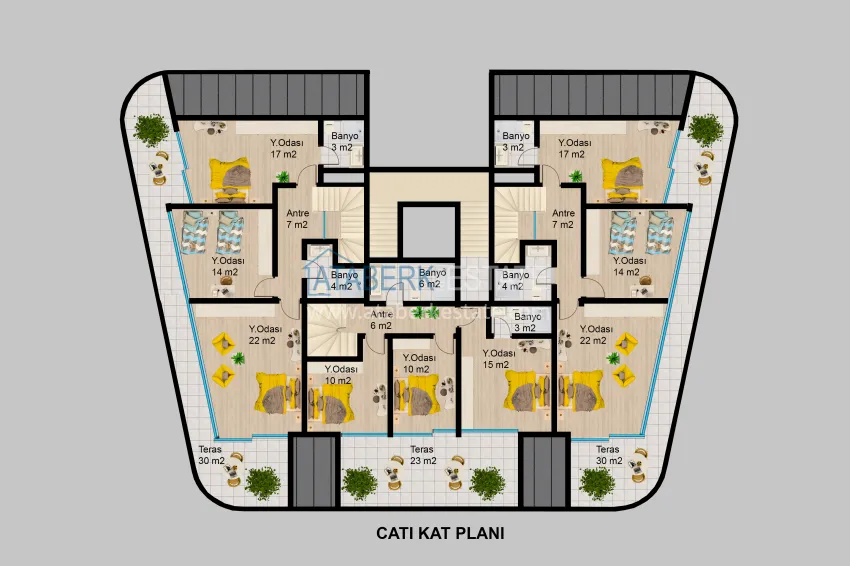 Buy cheap Luxury real estate in a secluded club complex - Alanya, Kargicak district 2 