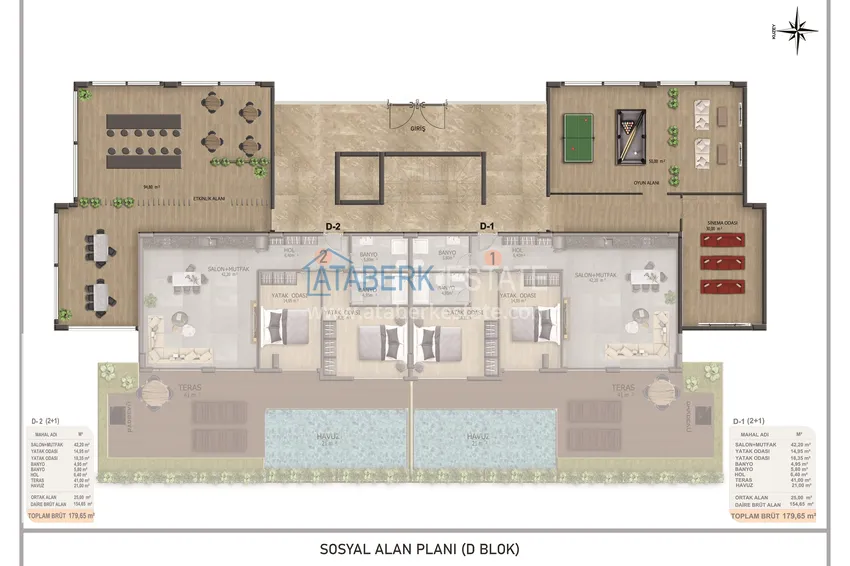 Buy cheap Apartments from a developer with installments in Alanya - a comfort-class complex in the Oba area 3