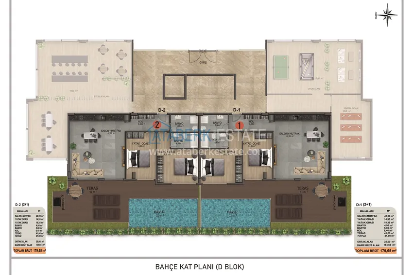 Buy cheap Apartments from a developer with installments in Alanya - a comfort-class complex in the Oba area 15