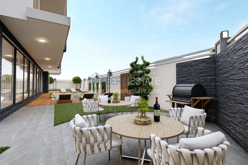 Penthouses and apartments in Mahmutlar. New project of a boutique complex 11 