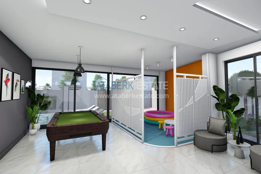 Penthouses and apartments in Mahmutlar. New project of a boutique complex 14 