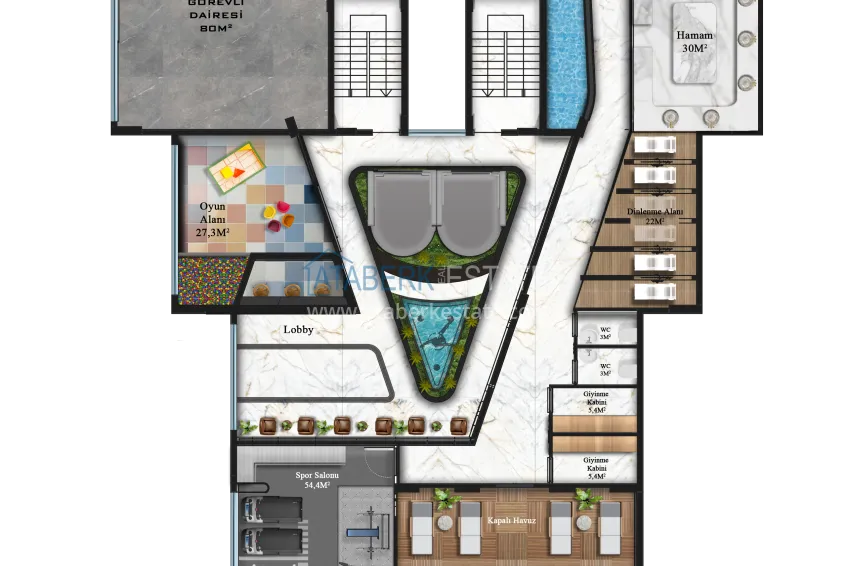 Buy cheap New comfort-class residential complex with functional layouts in Mahmutlar, Alanya 5
