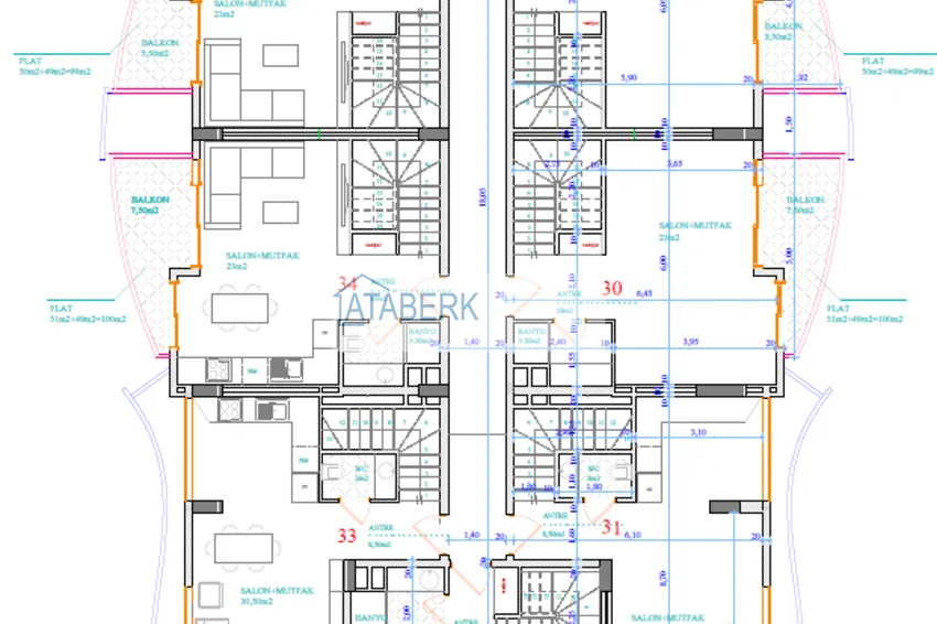 Buy cheap New residential complex in the center of Alanya - Keykubat beach area 5 