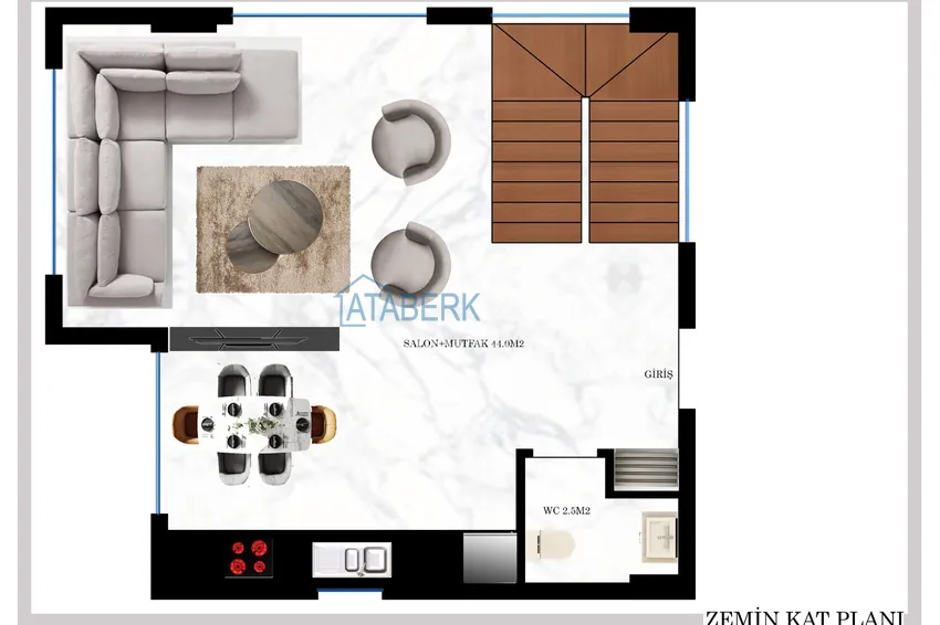 Buy cheap A new project of luxury villas in the Konakli area at the excavation stage 1 