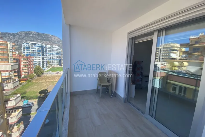 Purchase  Rent a studio in Mahmutlar with furniture in a complex on the first coastline B42 10 