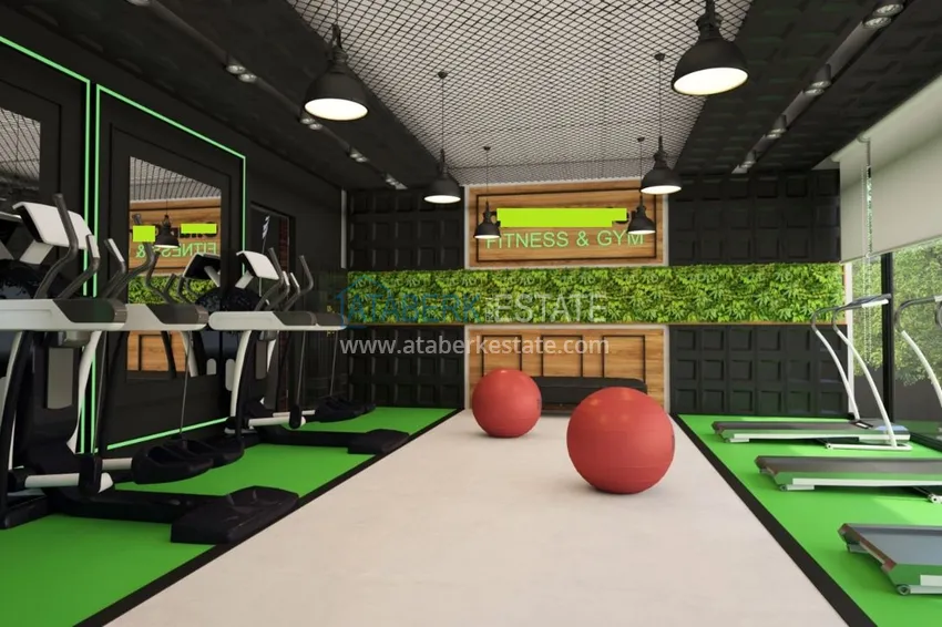 New investment project of a family residential complex in Alanya 15 