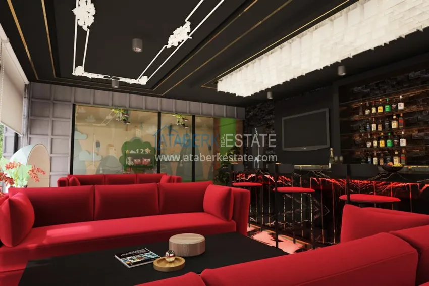 New investment project of a family residential complex in Alanya 16 