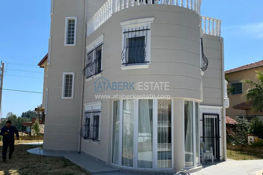 House with pool, sea view in Avsallar 2 