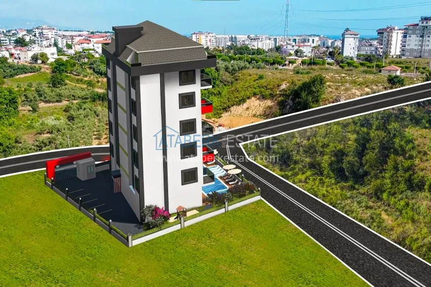 Investment-attractive project of a boutique complex in Avsallar 11 